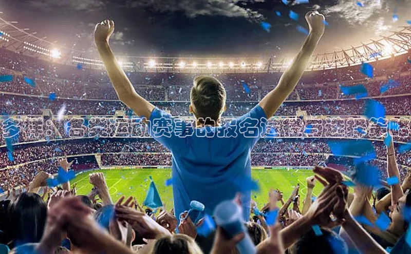 多样：各类运动赛事的报名途径与选择策略